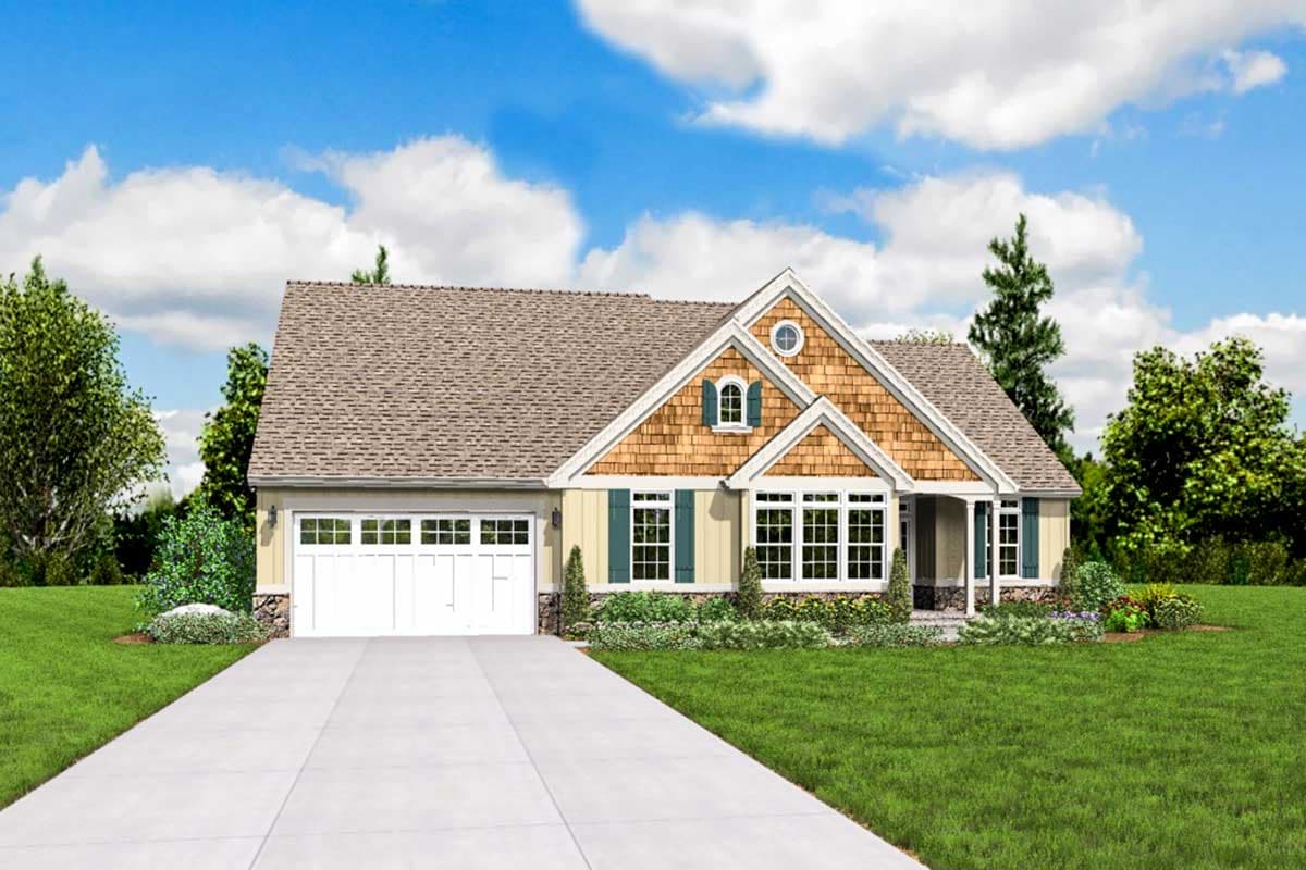 Plan 6930AM: Charming Country Craftsman House Plan - Image #23 - Country, Craftsman, Traditional