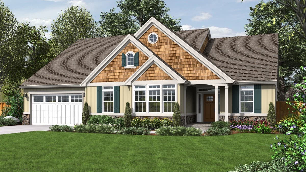 Plan 6930AM: Charming Country Craftsman House Plan - Image #22 - Country, Craftsman, Traditional