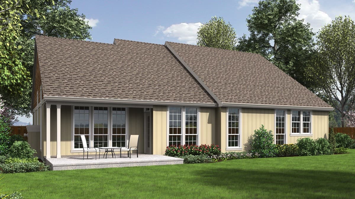 Plan 6930AM: Charming Country Craftsman House Plan - Image #28 - Country, Craftsman, Traditional