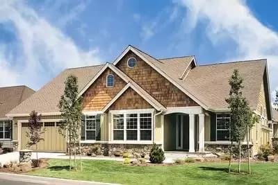 Charming Country Craftsman House Plan