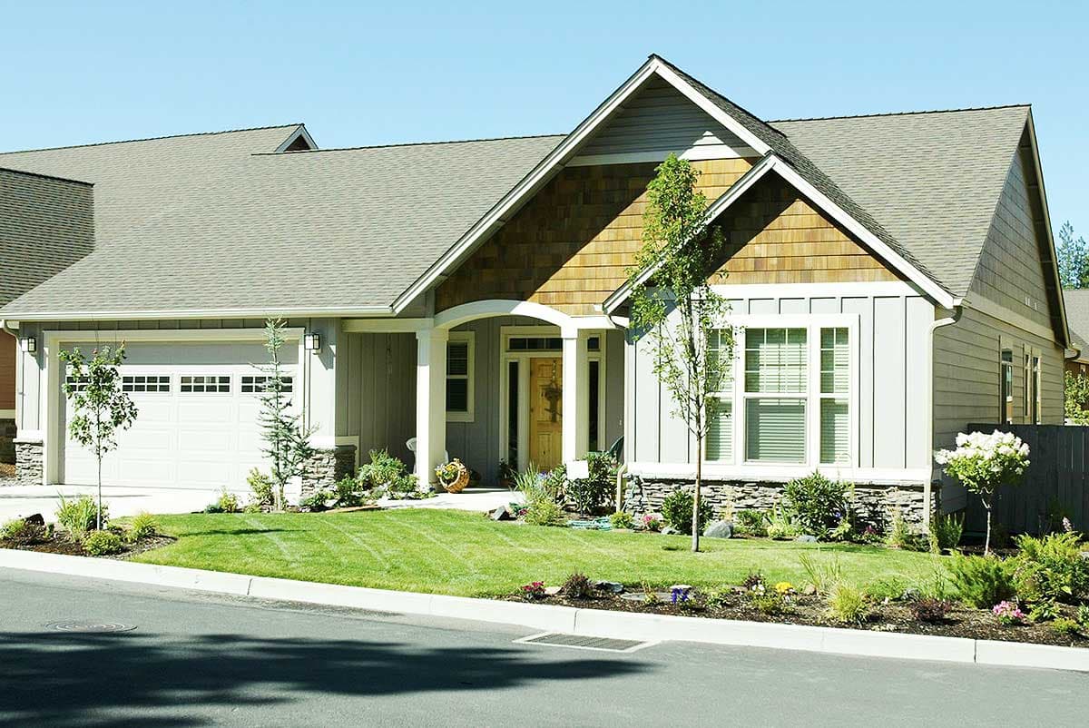 Plan 6934AM: Compact Cottage with Exterior Options - Image #6 - Craftsman, Northwest