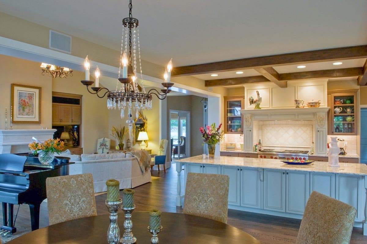 Plan 69397AM: 4 Bed House Plan with Vaulted Guest Suite - Image #6 - Cottage, European, Northwest, Traditional