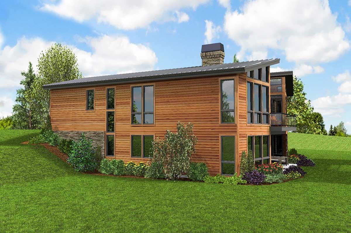Plan 69406AM: Modern Chic - Image #13 - Mid Century Modern, Modern, Northwest
