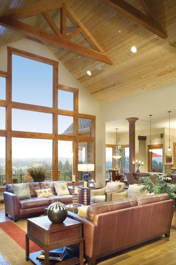 Plan 69407AM: 5100 Square Foot Craftsman Lodge with Angled Garage and Finished Lower Level - Image #4 - Craftsman, Mountain, New American, Northwest, Rustic