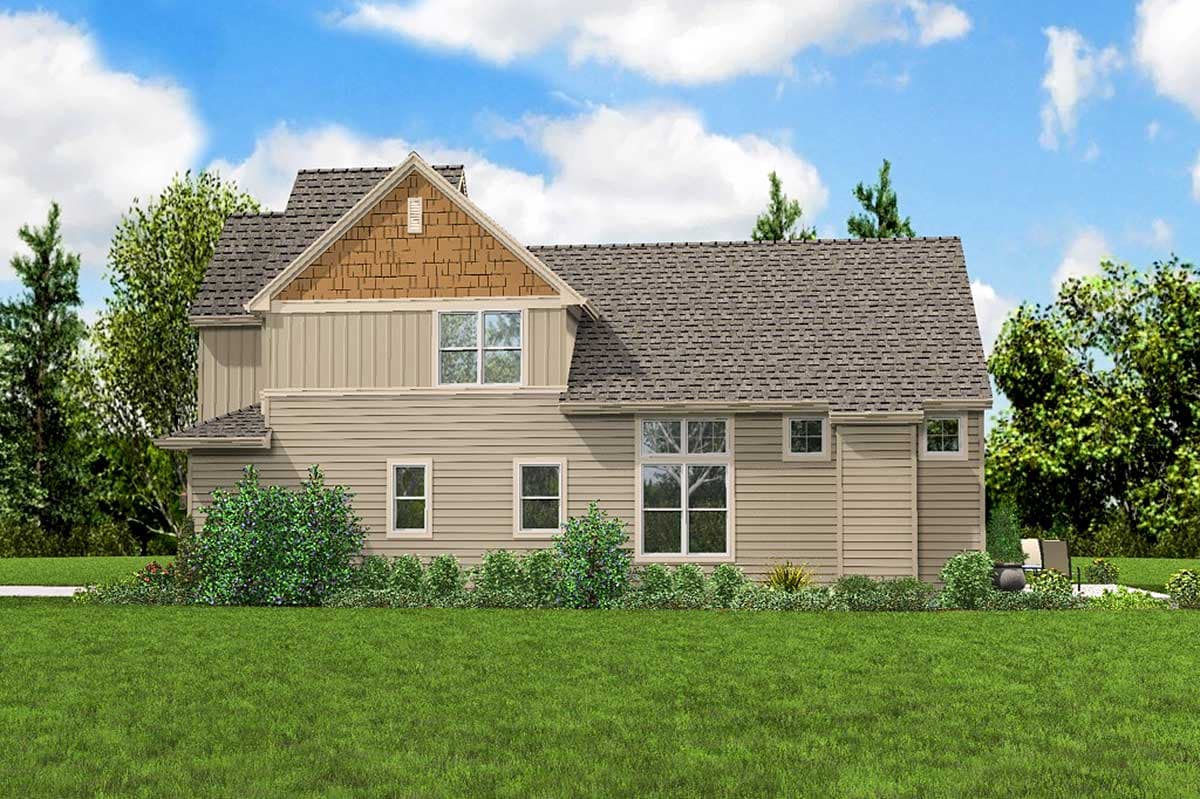 Plan 69412AM: Traditional Home Plan with Two Master Bedrooms - Image #10 - Craftsman, Northwest