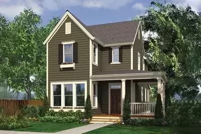 Wraparound Porch with Alternate Versions