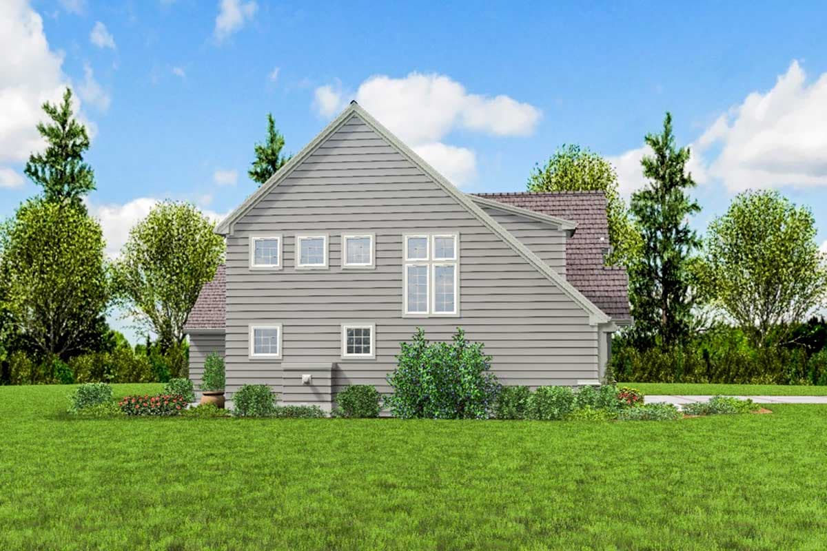 Plan 69433AM: Tall, Dark & Handsome - in Two Versions - Image #10 - Country, Craftsman, European, Tudor