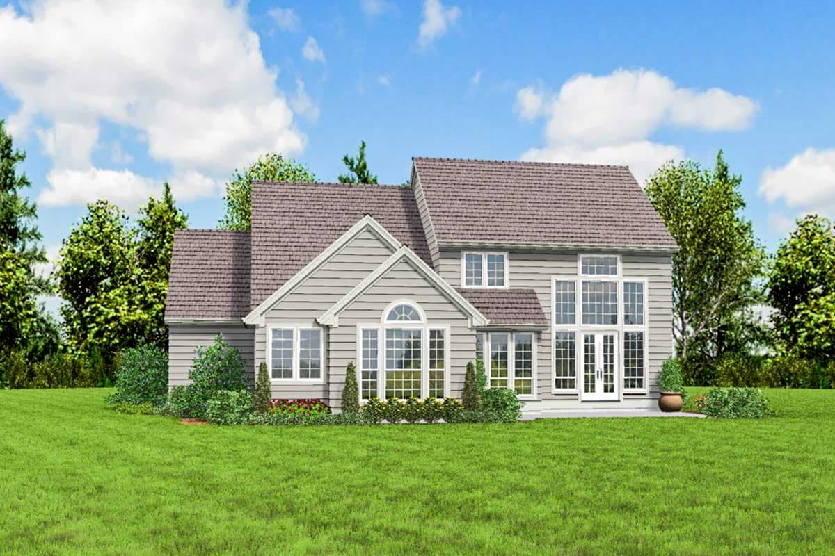 Plan 69433AM: Tall, Dark & Handsome - in Two Versions - Image #13 - Country, Craftsman, European, Tudor