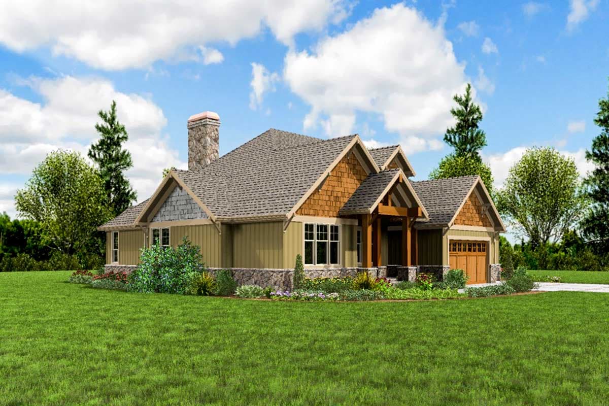 Plan 69434AM: 3-Bed Craftsman House Plan with Vaulted Great Room - 2735 Sq Ft - Image #18 - Craftsman, Northwest