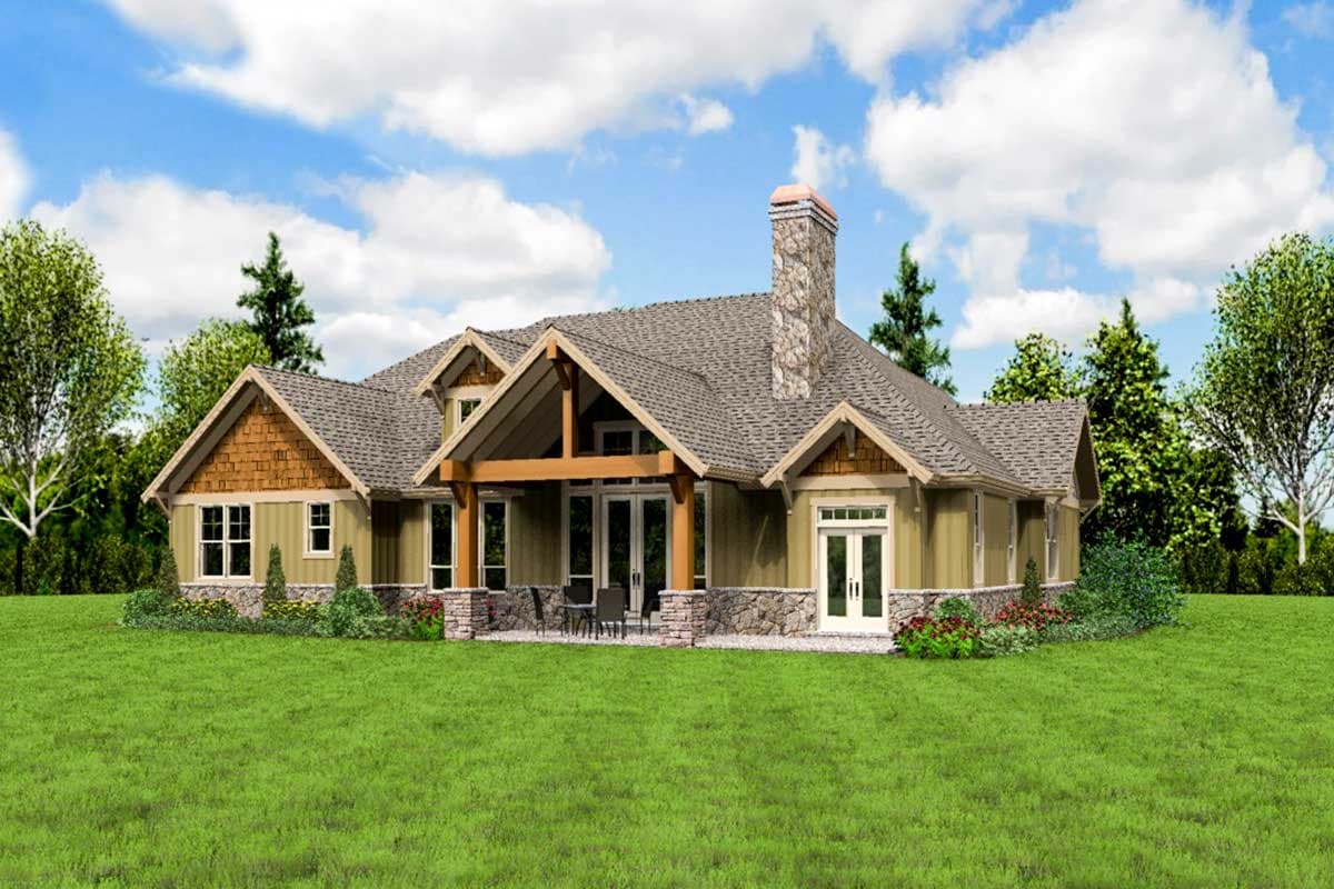Plan 69434AM: 3-Bed Craftsman House Plan with Vaulted Great Room - 2735 Sq Ft - Image #21 - Craftsman, Northwest