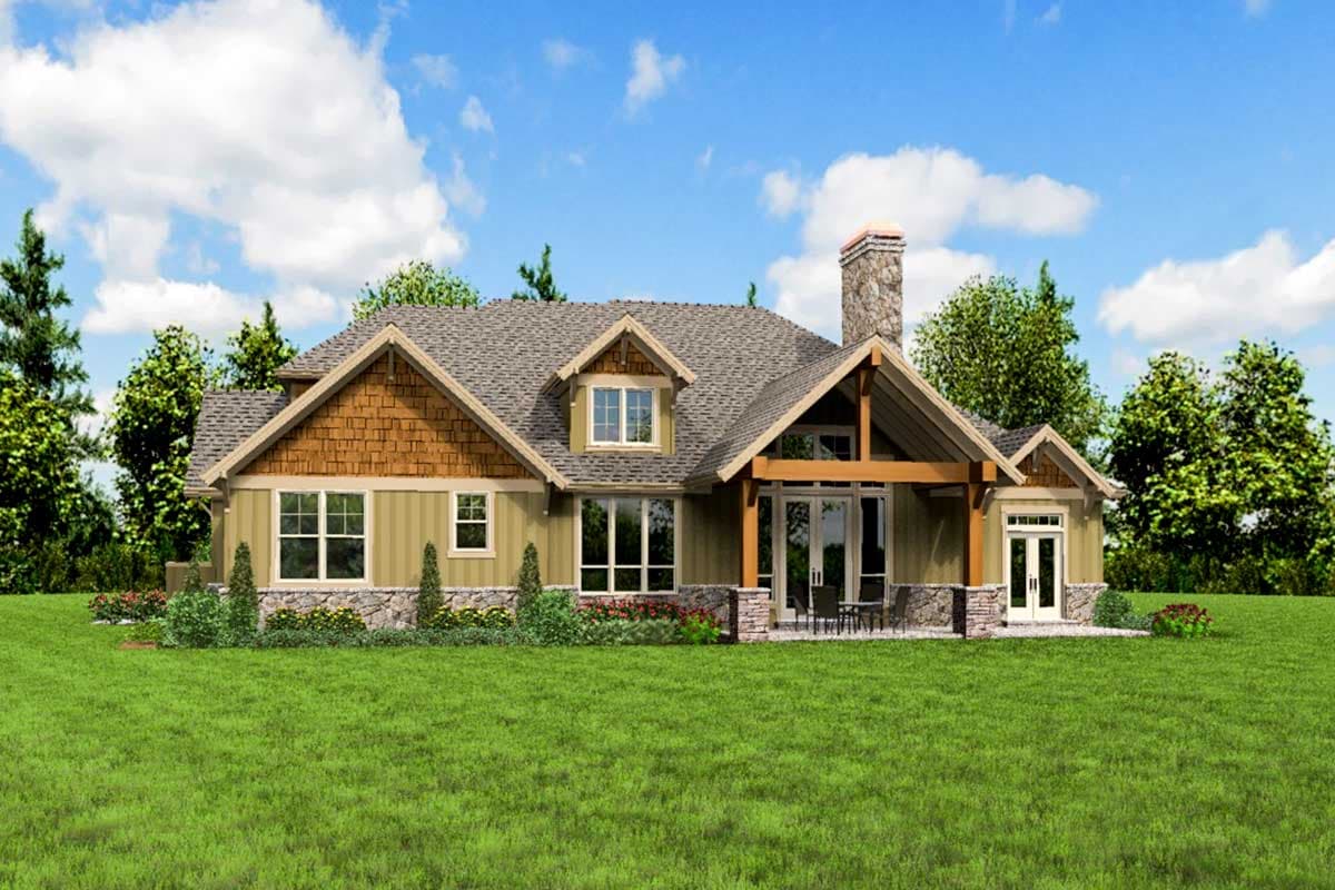 Plan 69434AM: 3-Bed Craftsman House Plan with Vaulted Great Room - 2735 Sq Ft - Image #23 - Craftsman, Northwest