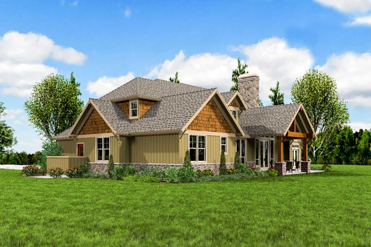 Plan 69434AM: 3-Bed Craftsman House Plan with Vaulted Great Room - 2735 Sq Ft - Image #24 - Craftsman, Northwest