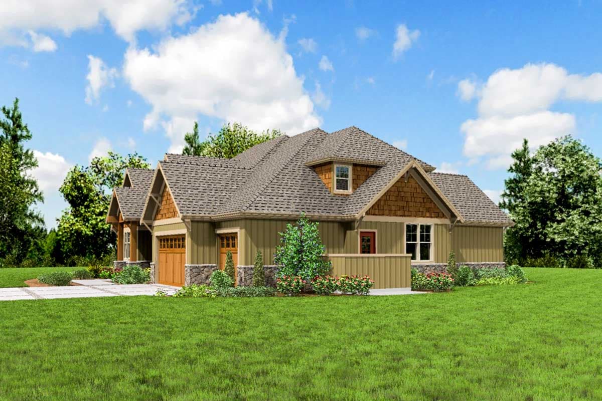 Plan 69434AM: 3-Bed Craftsman House Plan with Vaulted Great Room - 2735 Sq Ft - Image #26 - Craftsman, Northwest
