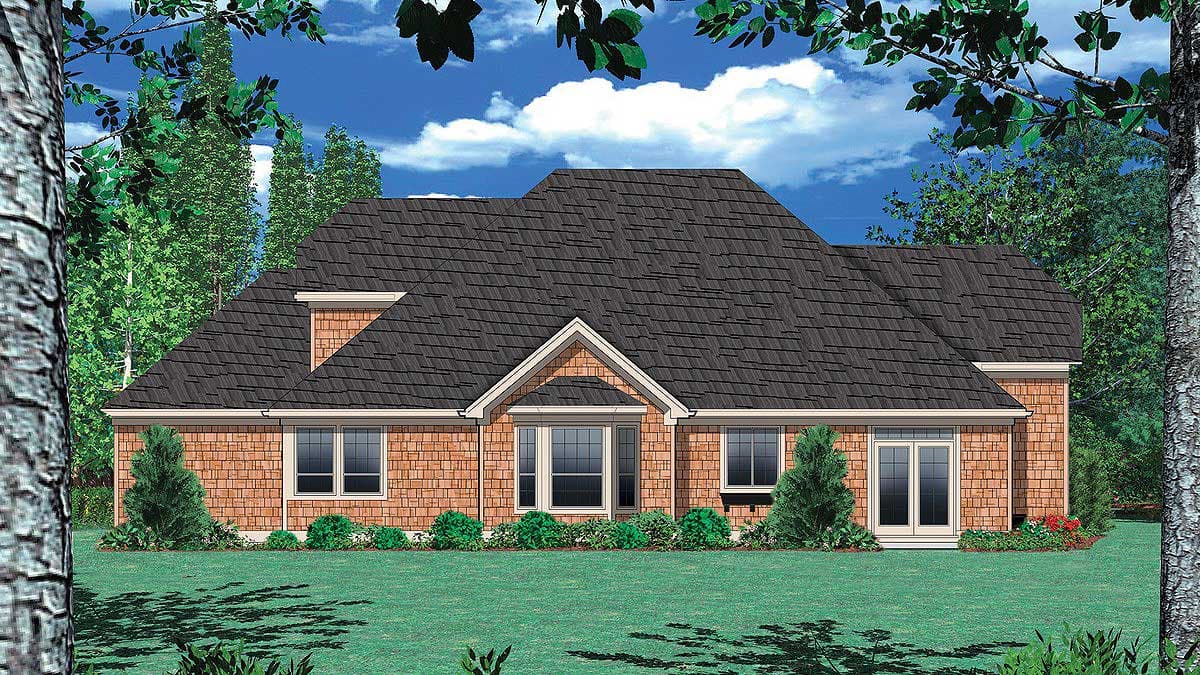Plan 6944AM: Cedar Shingled Cottage - Image #12 - Northwest, Traditional