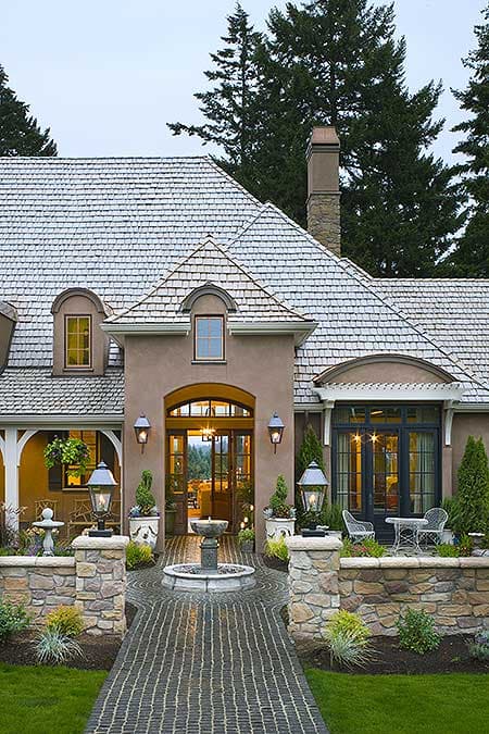 Plan 69460AM: Classic French Country House Plan with 3 Bedrooms - 4352 Sq Ft - Image #6 - European, French Country