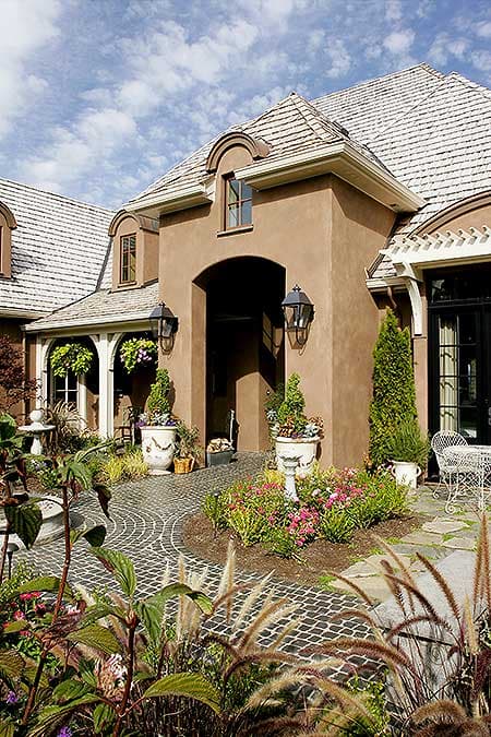 Plan 69460AM: Classic French Country House Plan with 3 Bedrooms - 4352 Sq Ft - Image #9 - European, French Country