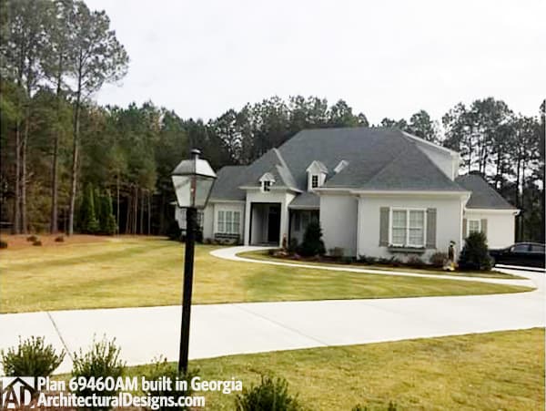 build gallery item - House Plan 69460AM built in Georgia