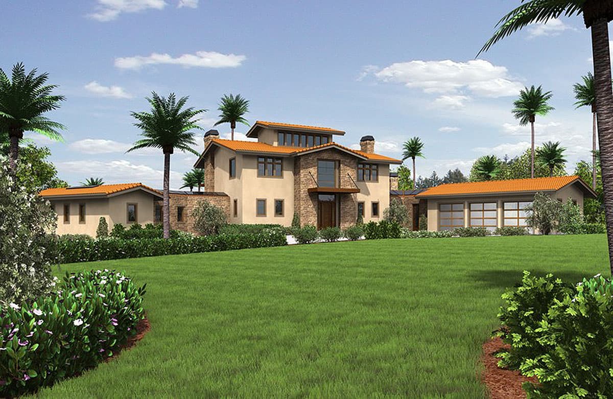 Plan 69479AM: Unique Design with Crows Nest - Image #25 - Contemporary, Northwest