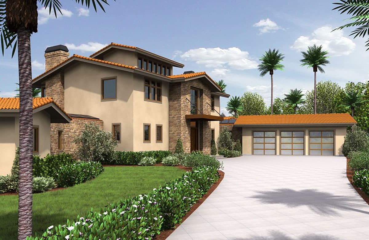 Plan 69479AM: Unique Design with Crows Nest - Image #26 - Contemporary, Northwest