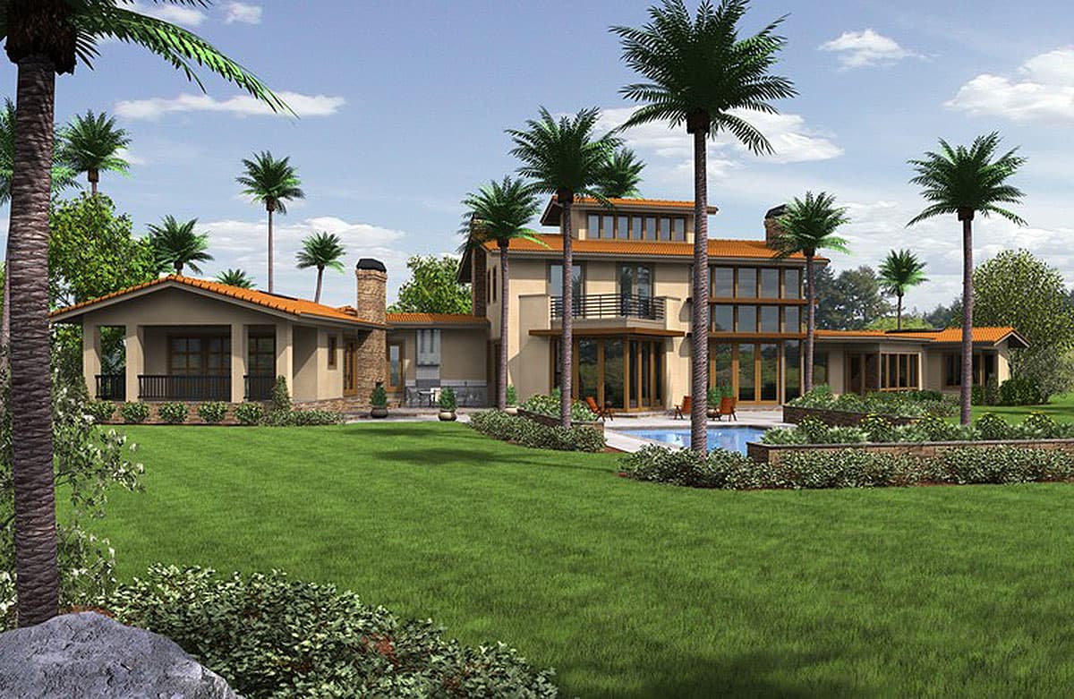 Plan 69479AM: Unique Design with Crows Nest - Image #27 - Contemporary, Northwest
