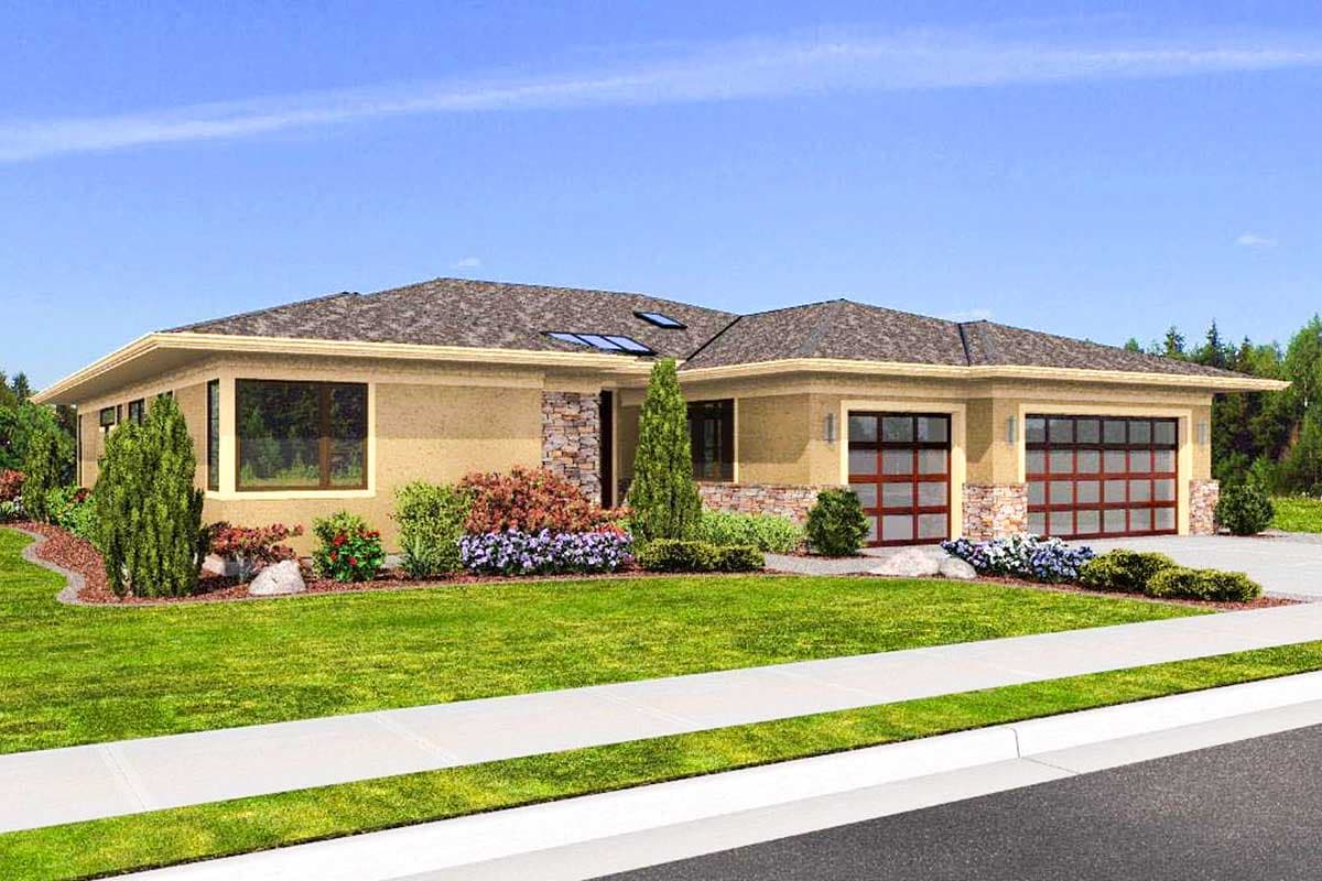 Plan 69495AM: Efficiency At Its Best - Image #29 - Contemporary, Mid Century Modern, Northwest, Prairie, Ranch