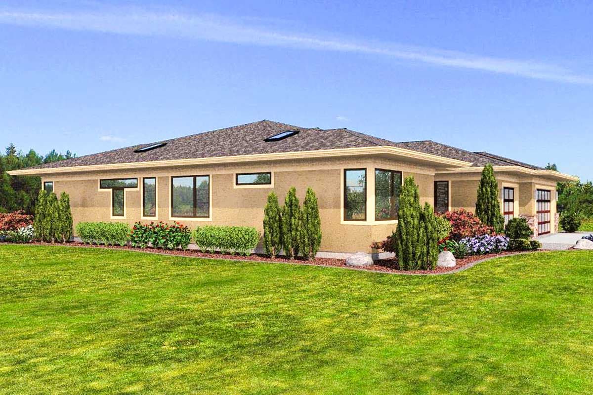 Plan 69495AM: Efficiency At Its Best - Image #30 - Contemporary, Mid Century Modern, Northwest, Prairie, Ranch
