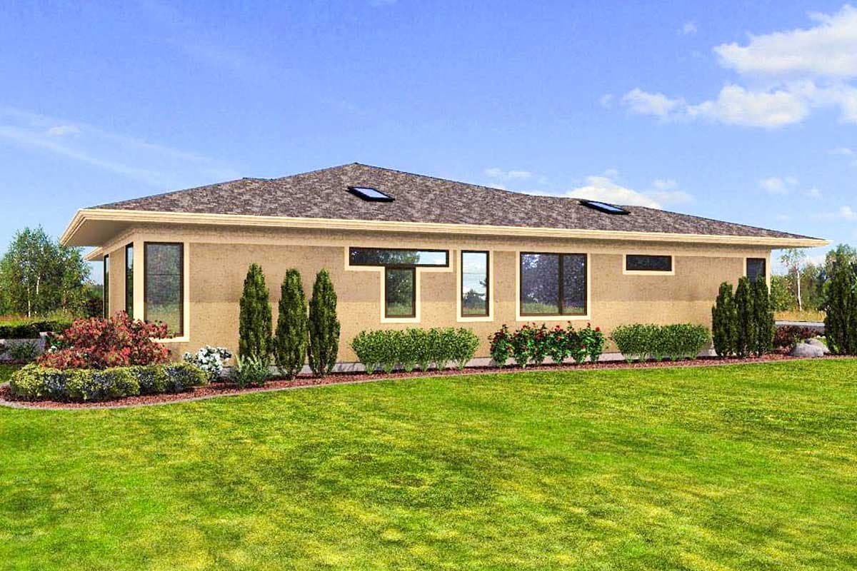 Plan 69495AM: Efficiency At Its Best - Image #32 - Contemporary, Mid Century Modern, Northwest, Prairie, Ranch
