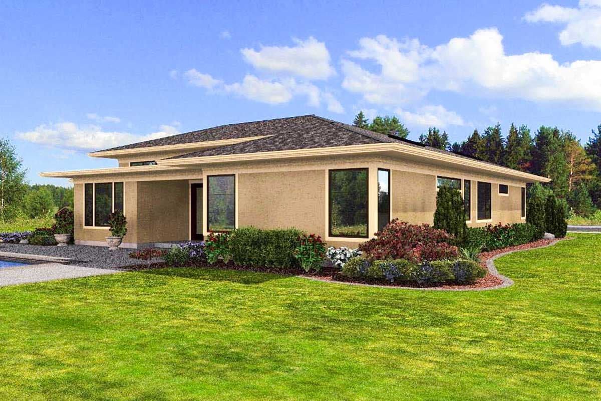 Plan 69495AM: Efficiency At Its Best - Image #33 - Contemporary, Mid Century Modern, Northwest, Prairie, Ranch