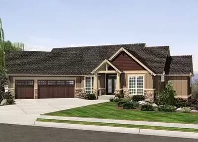 Open Plan with Gourmet Kitchen