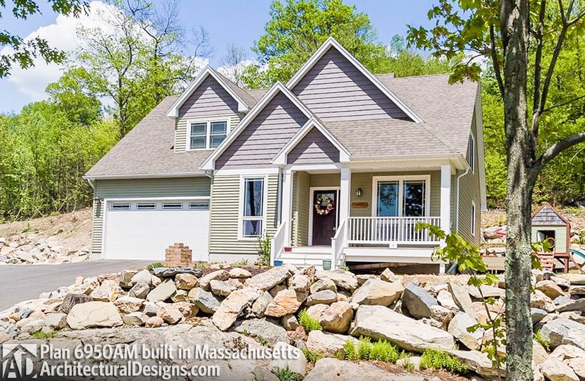 Plan 6950AM: Charming Craftsman Home Plan - Image #6 - Cottage, Craftsman, Northwest