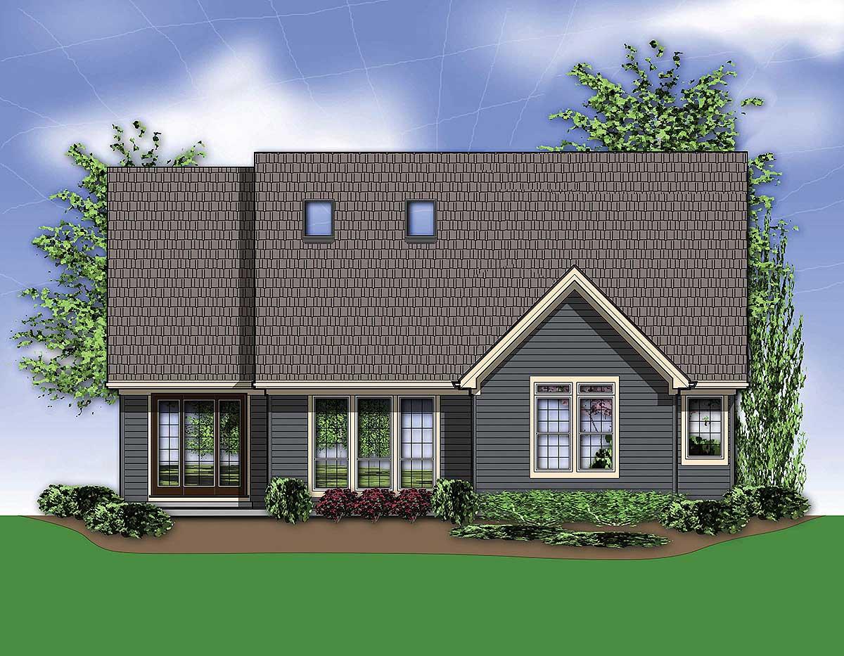 Plan 6950AM: Charming Craftsman Home Plan - Image #10 - Cottage, Craftsman, Northwest