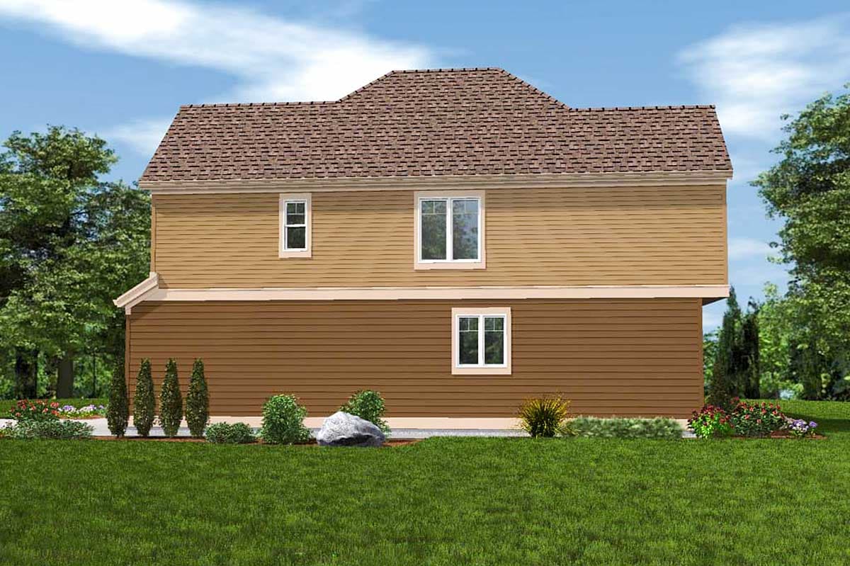 Plan 69502AM: Craftsman House Plan Designed for a Narrow Lot - 1851 Sq Ft - Architectural Designs - Image #9 - Northwest, Traditional