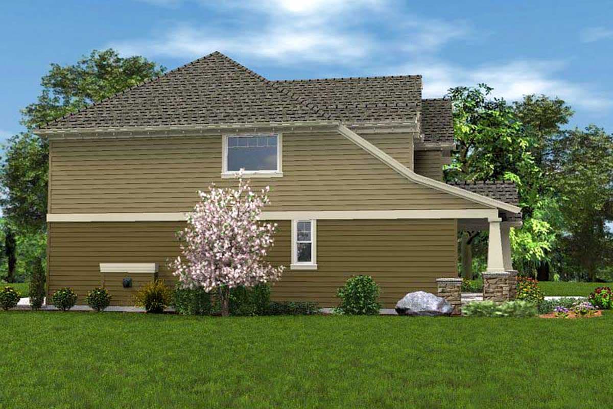 Plan 69504AM: Craftsman Home Plan with Three or Four Bedrooms - Image #6 - Craftsman, Northwest