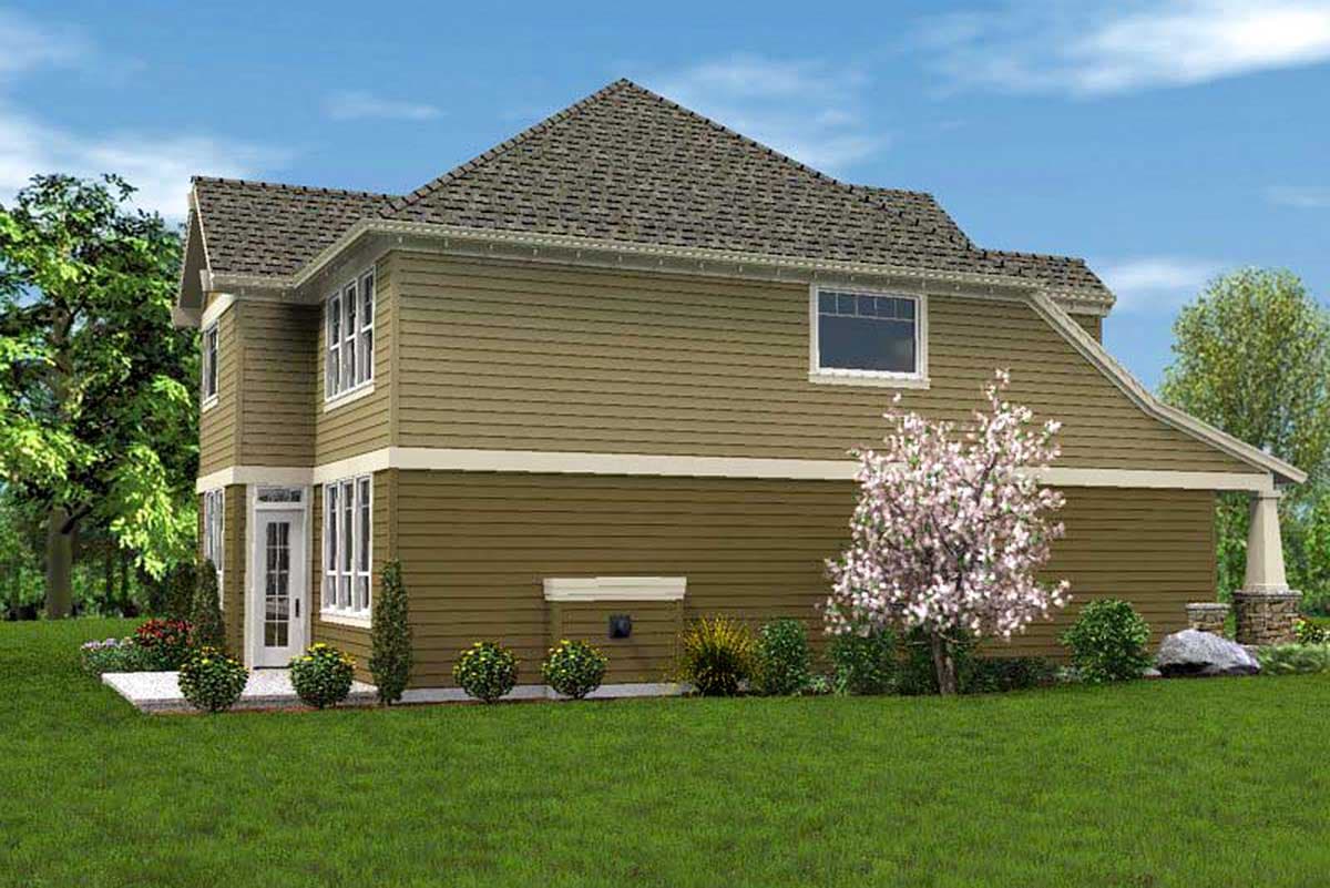 Plan 69504AM: Craftsman Home Plan with Three or Four Bedrooms - Image #7 - Craftsman, Northwest