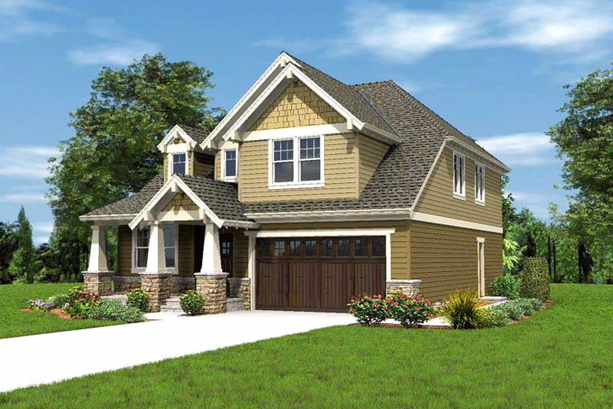 Plan 69504AM: Craftsman Home Plan with Three or Four Bedrooms - Image #13 - Craftsman, Northwest