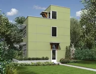 3-Story Contemporary Beach or Guest House - 728 Sq Ft