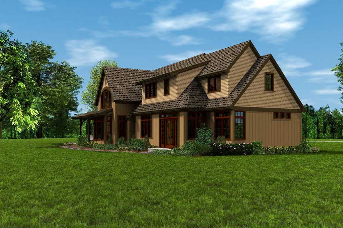 Plan 69511AM: Mountain Home Plan Ideal for Acreage - Image #6 - Craftsman, Mountain