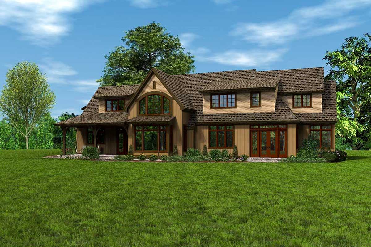 Plan 69511AM: Mountain Home Plan Ideal for Acreage - Image #7 - Craftsman, Mountain