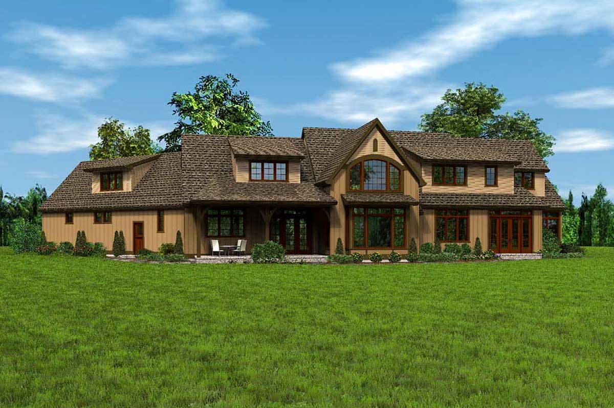 Plan 69511AM: Mountain Home Plan Ideal for Acreage - Image #8 - Craftsman, Mountain