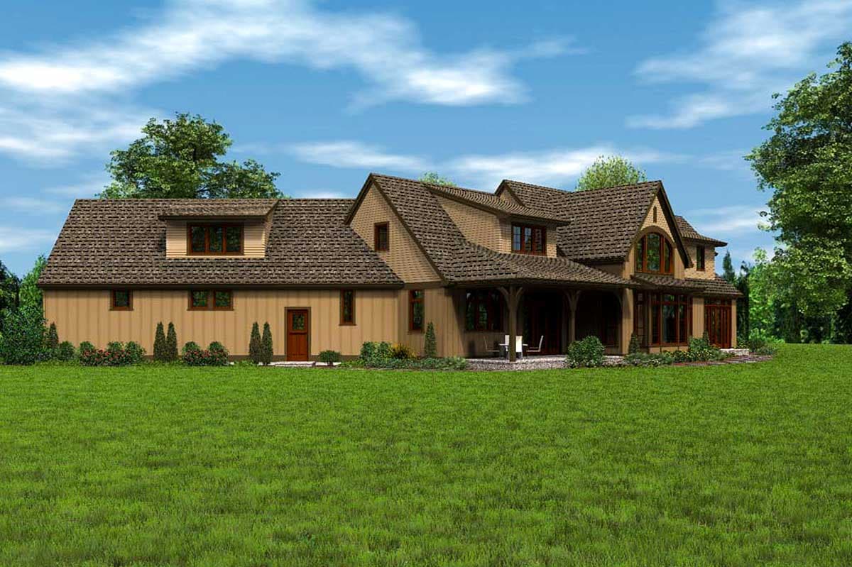 Plan 69511AM: Mountain Home Plan Ideal for Acreage - Image #9 - Craftsman, Mountain