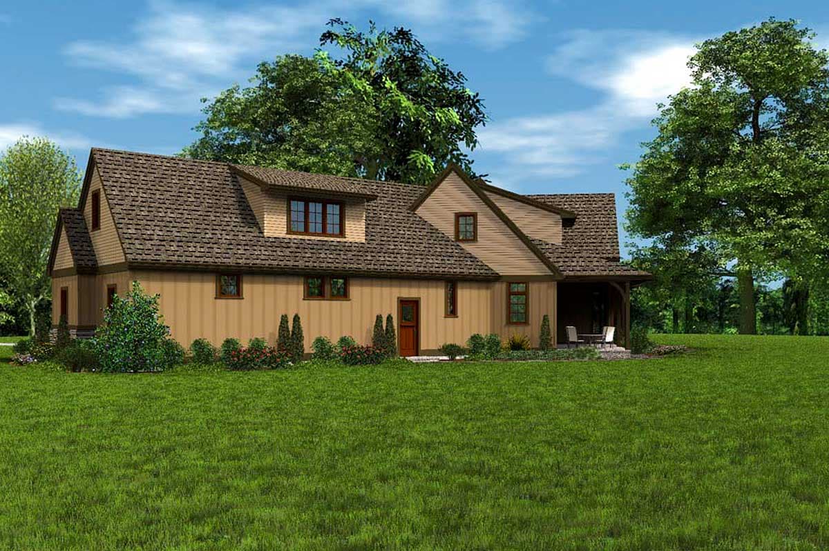 Plan 69511AM: Mountain Home Plan Ideal for Acreage - Image #10 - Craftsman, Mountain