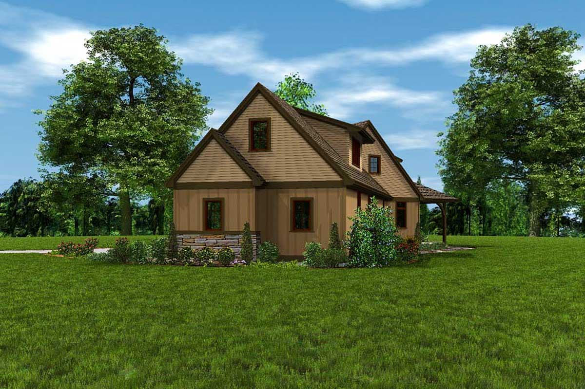 Plan 69511AM: Mountain Home Plan Ideal for Acreage - Image #11 - Craftsman, Mountain