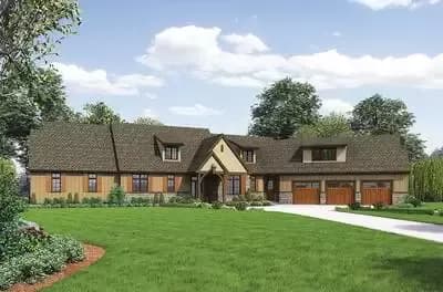 Mountain Home Plan Ideal for Acreage