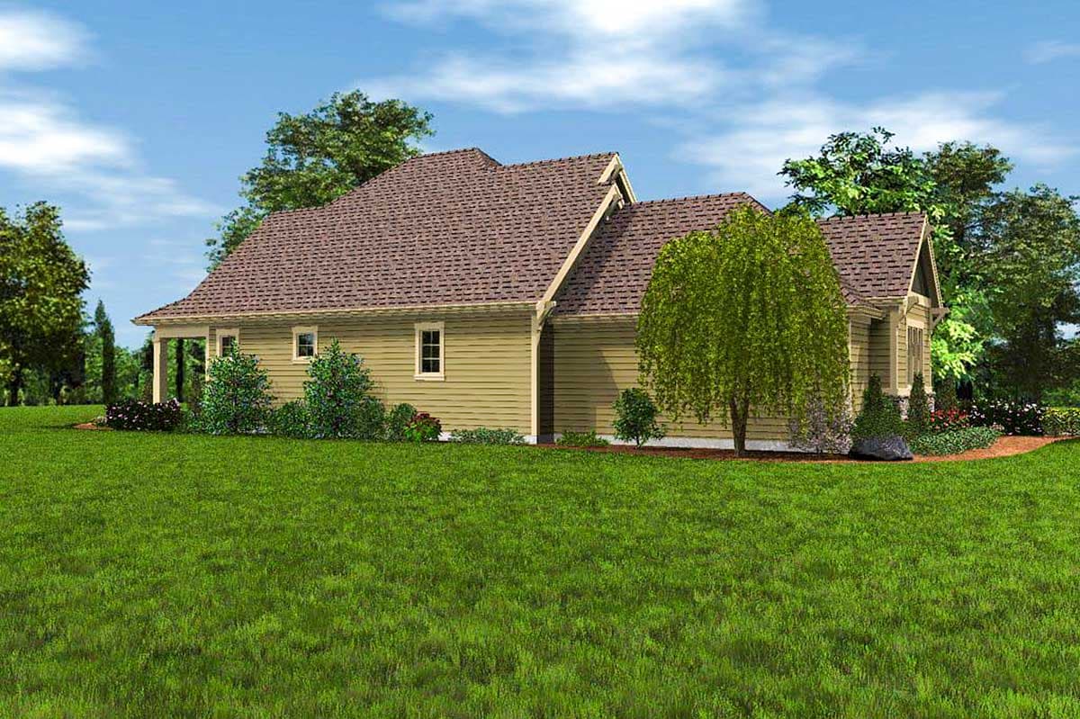 Plan 69513AM: 4-Bedroom Craftsman House Plan with Two Master Suites - Image #24 - Craftsman, Northwest