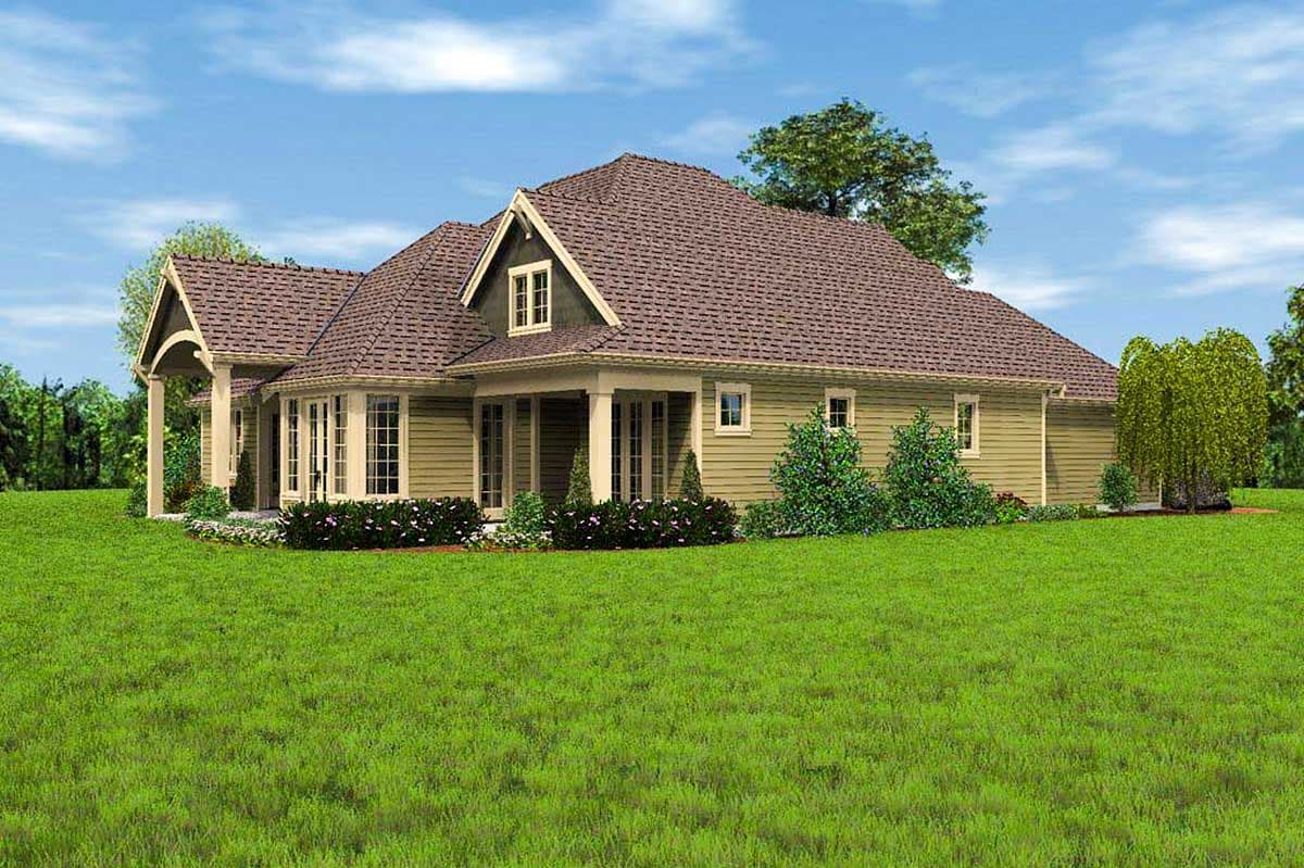 Plan 69513AM: 4-Bedroom Craftsman House Plan with Two Master Suites - Image #26 - Craftsman, Northwest