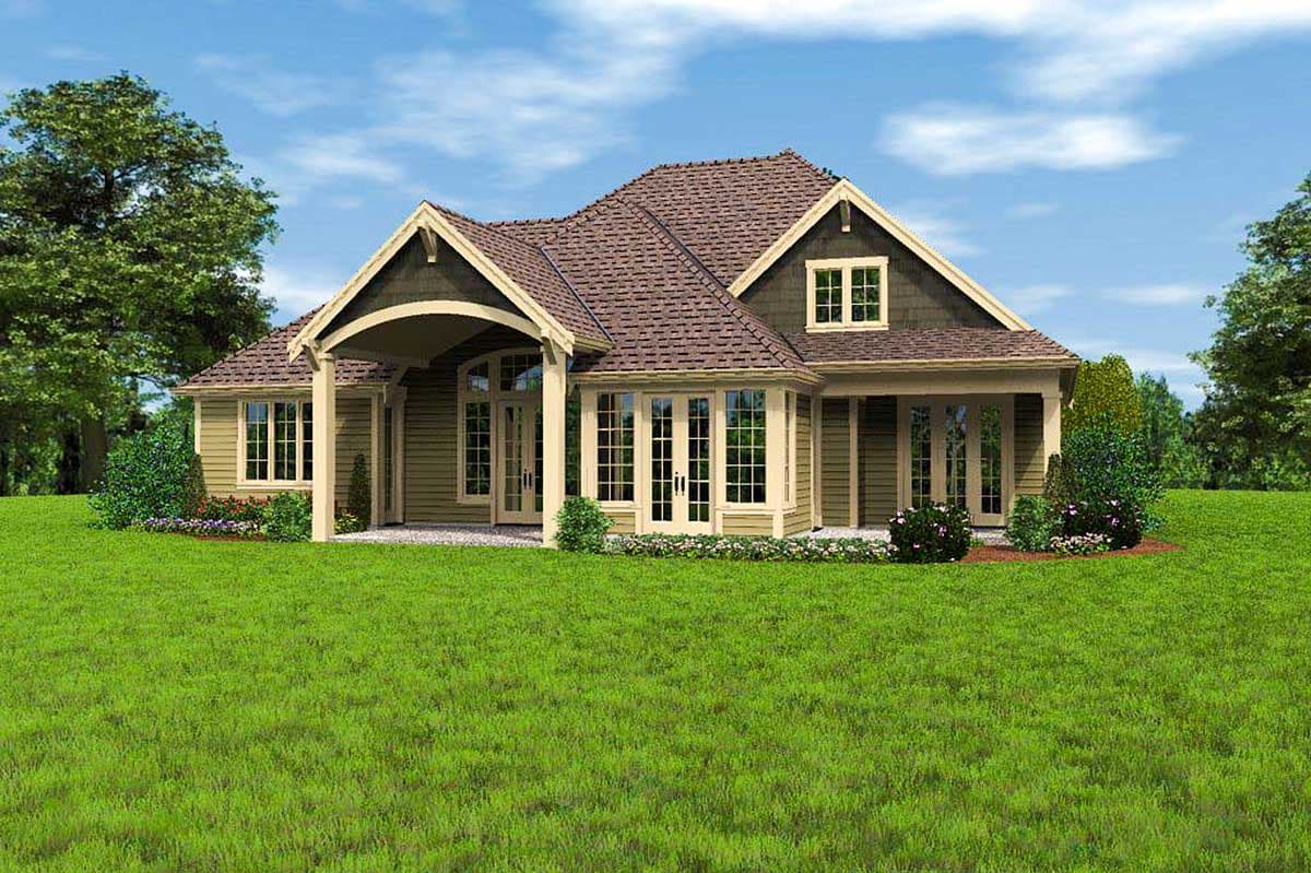 Plan 69513AM: 4-Bedroom Craftsman House Plan with Two Master Suites - Image #28 - Craftsman, Northwest