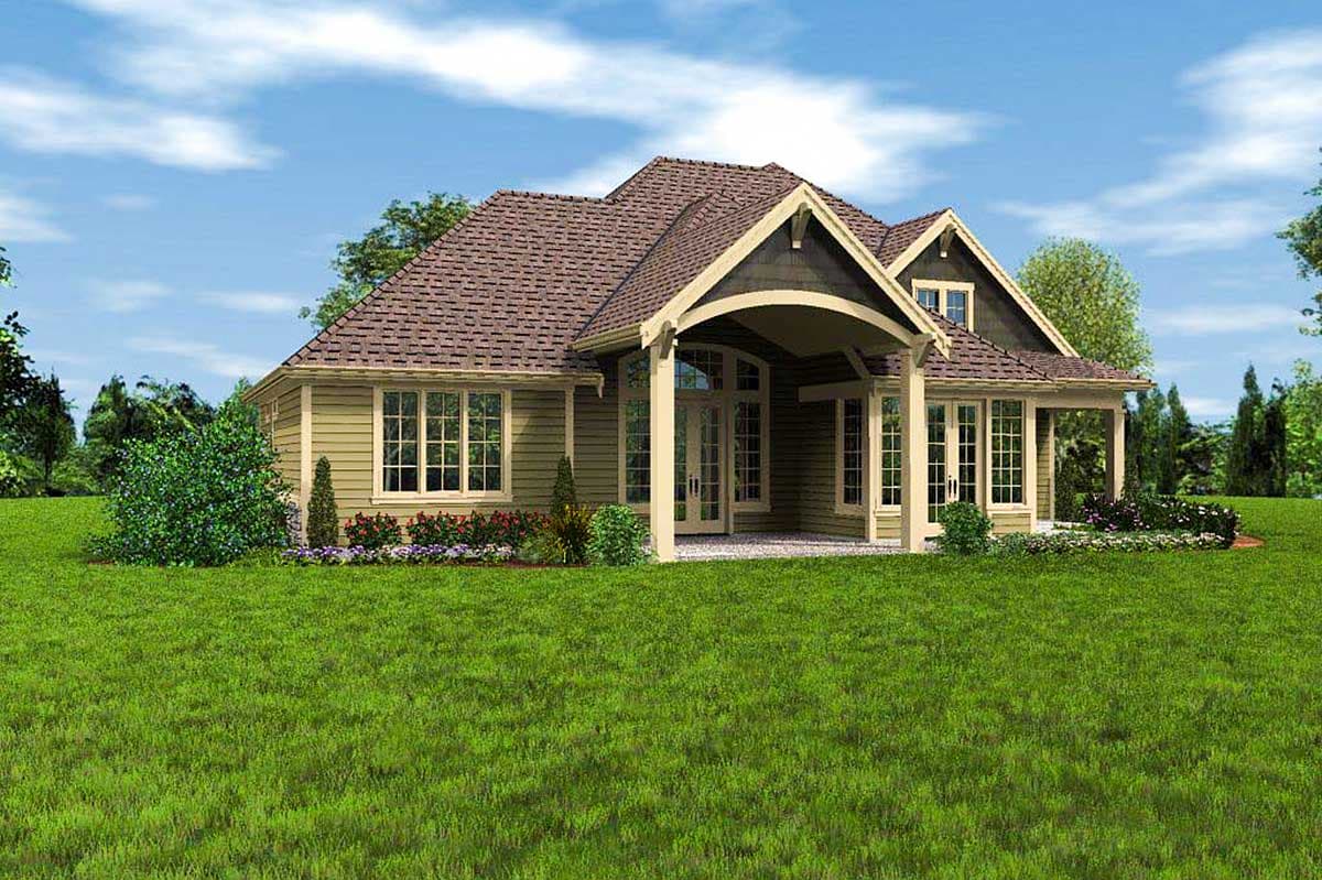 Plan 69513AM: 4-Bedroom Craftsman House Plan with Two Master Suites - Image #29 - Craftsman, Northwest