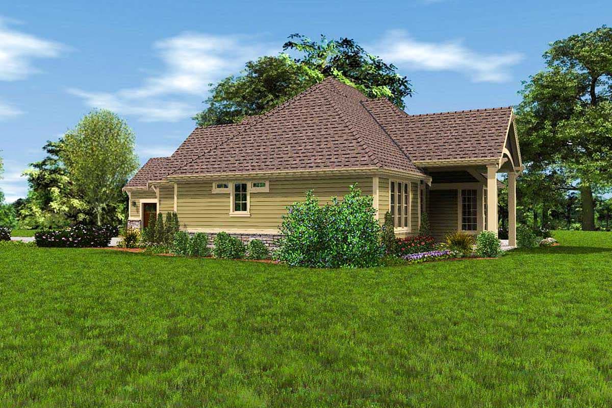 Plan 69513AM: 4-Bedroom Craftsman House Plan with Two Master Suites - Image #30 - Craftsman, Northwest