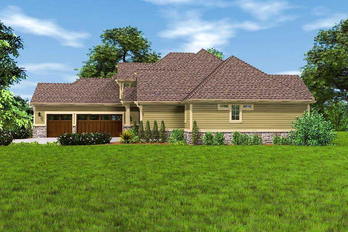 Plan 69513AM: 4-Bedroom Craftsman House Plan with Two Master Suites - Image #31 - Craftsman, Northwest