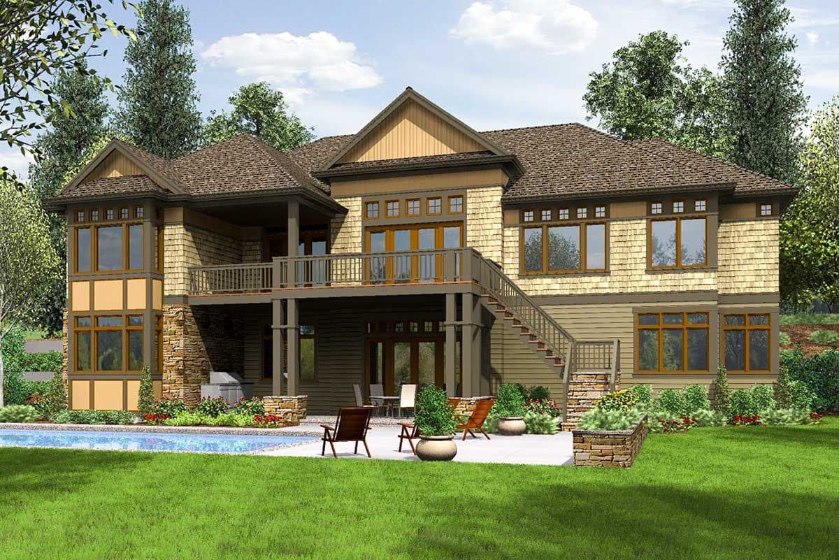 Plan 69515AM: Mountain Ranch Beauty - Image #6 - Craftsman, Mountain, Ranch